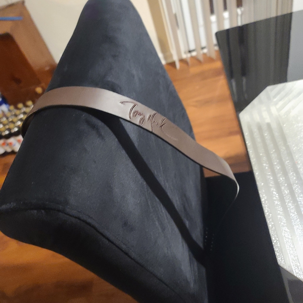 Tony hawk leather belt